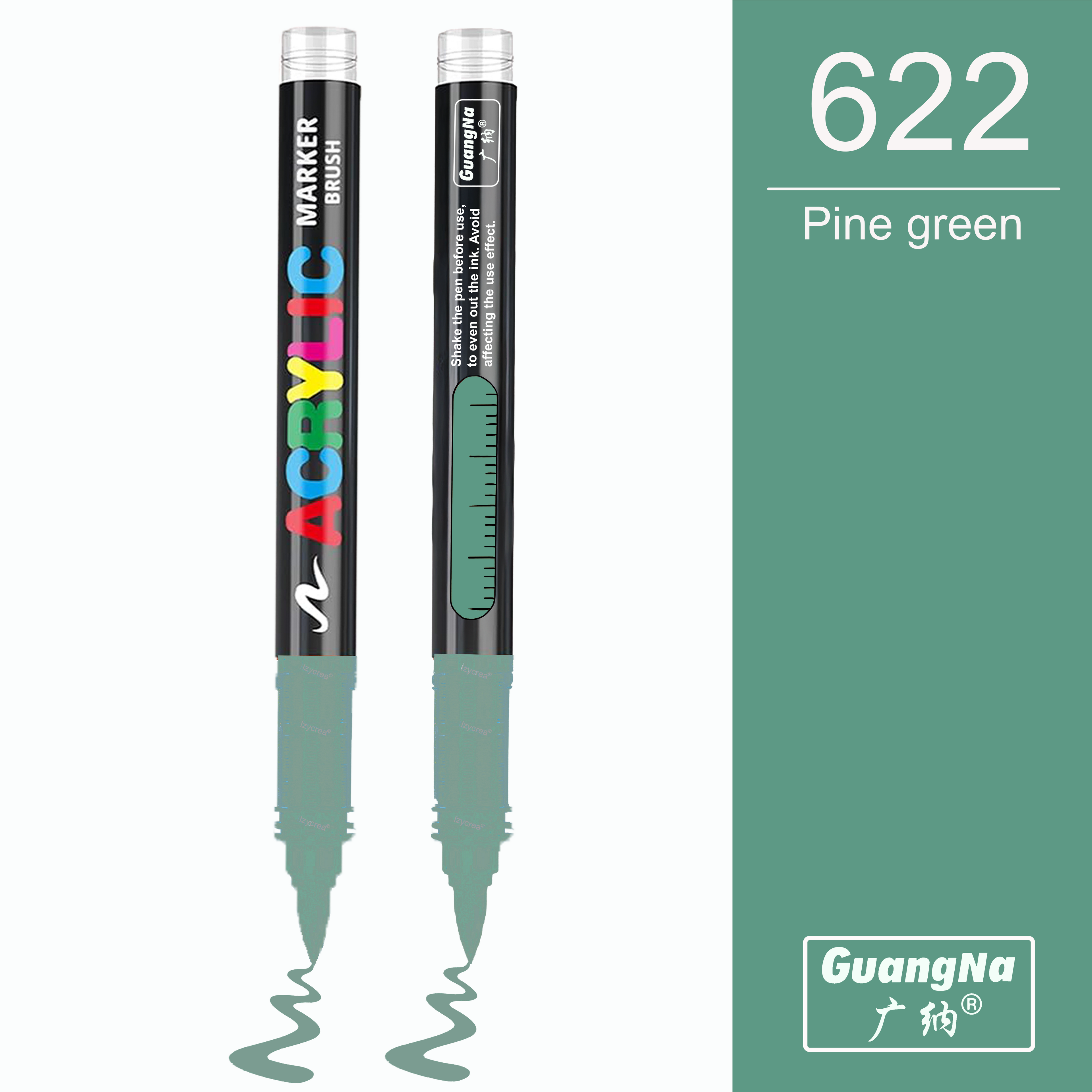 622 - Pine green - GuangNa