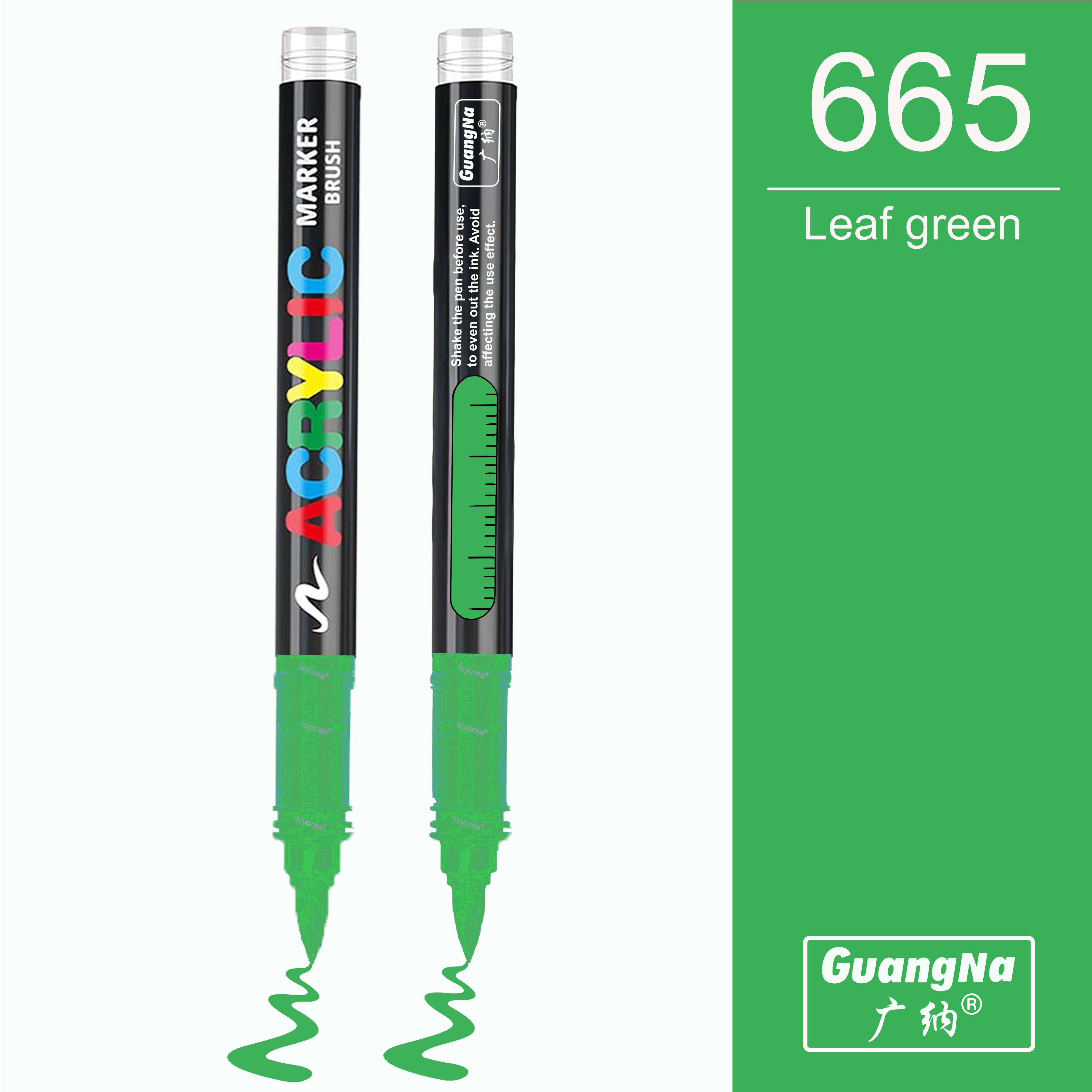665 - Leaf green - GuangNa