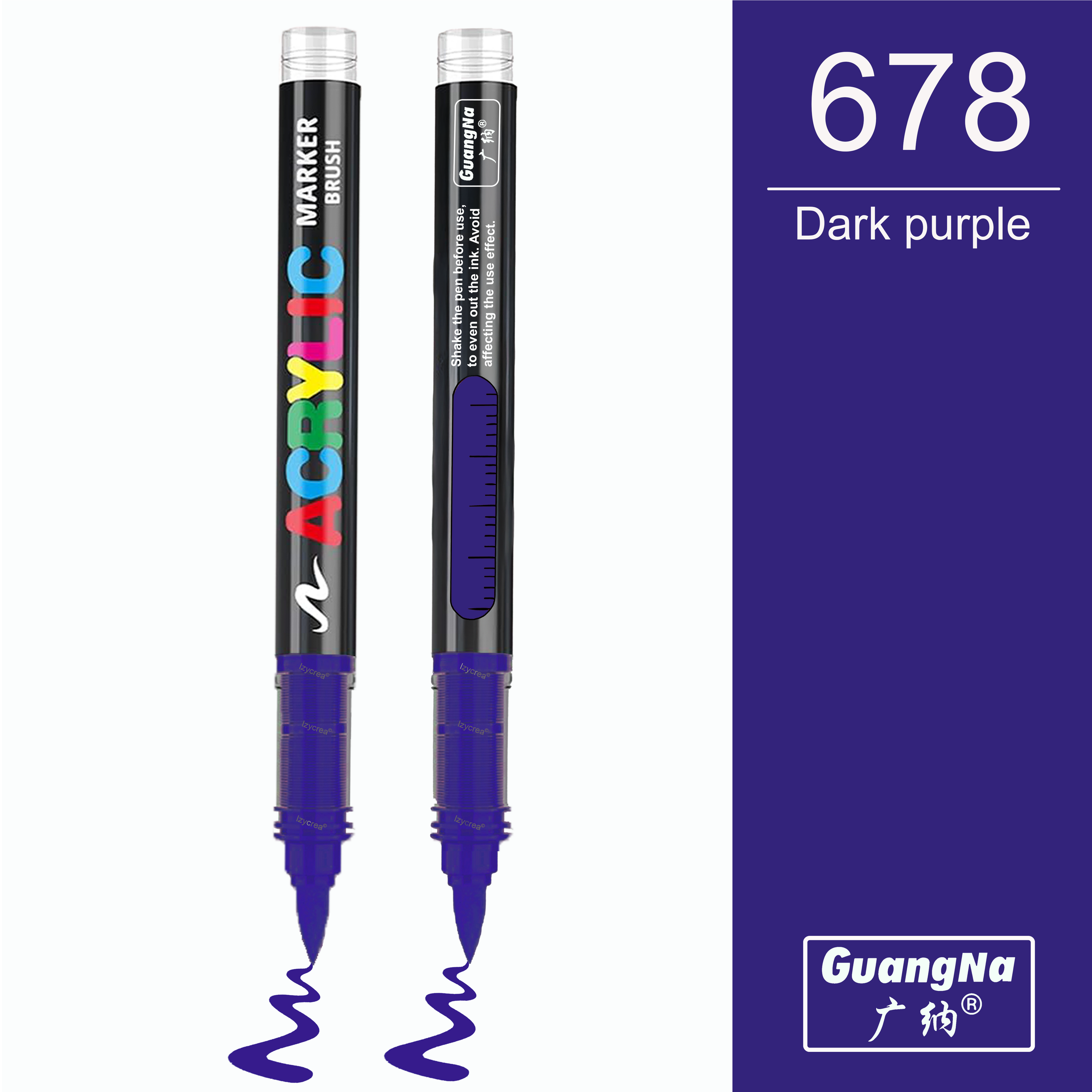678 - Dark purple - GuangNa