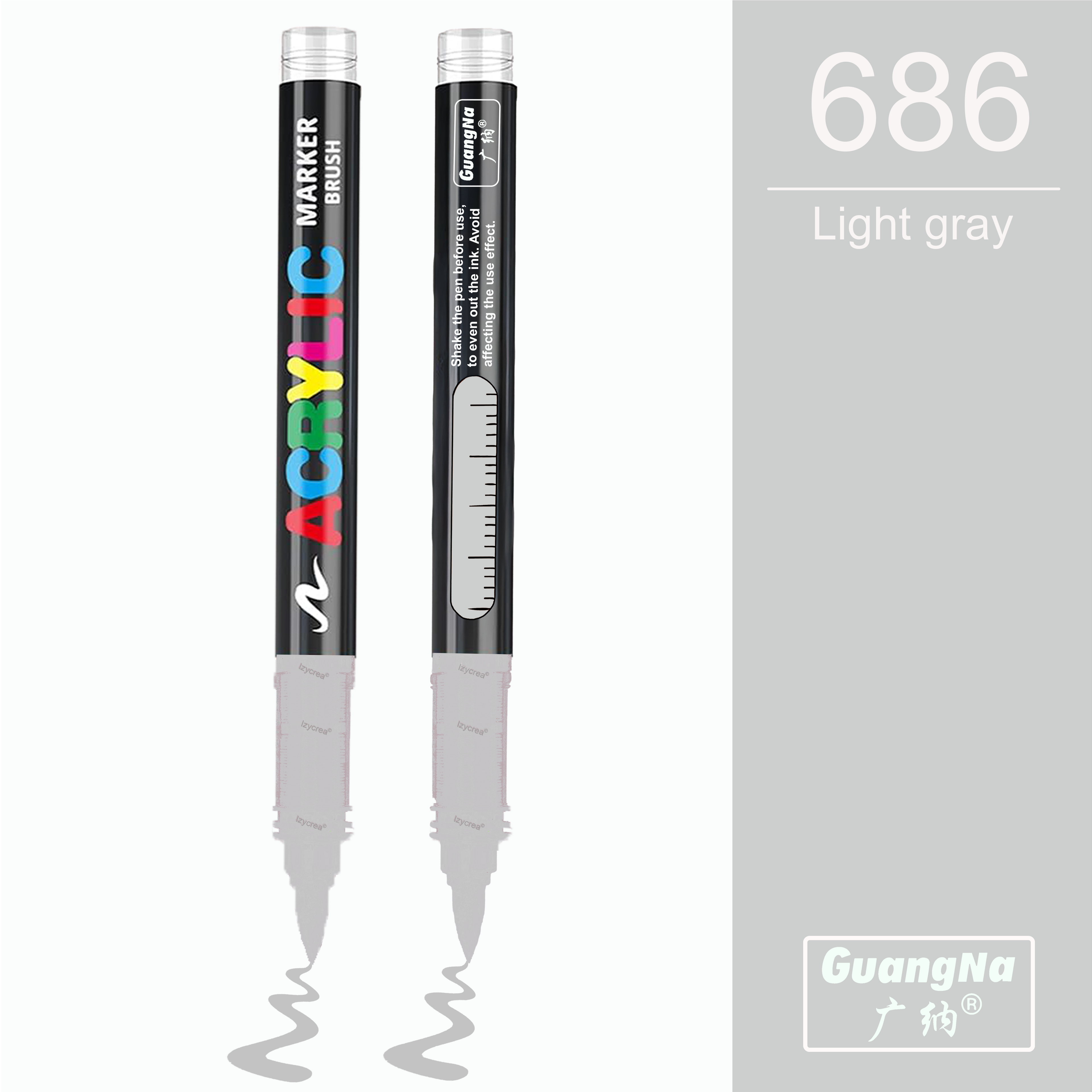 686 - Light gray - GuangNa