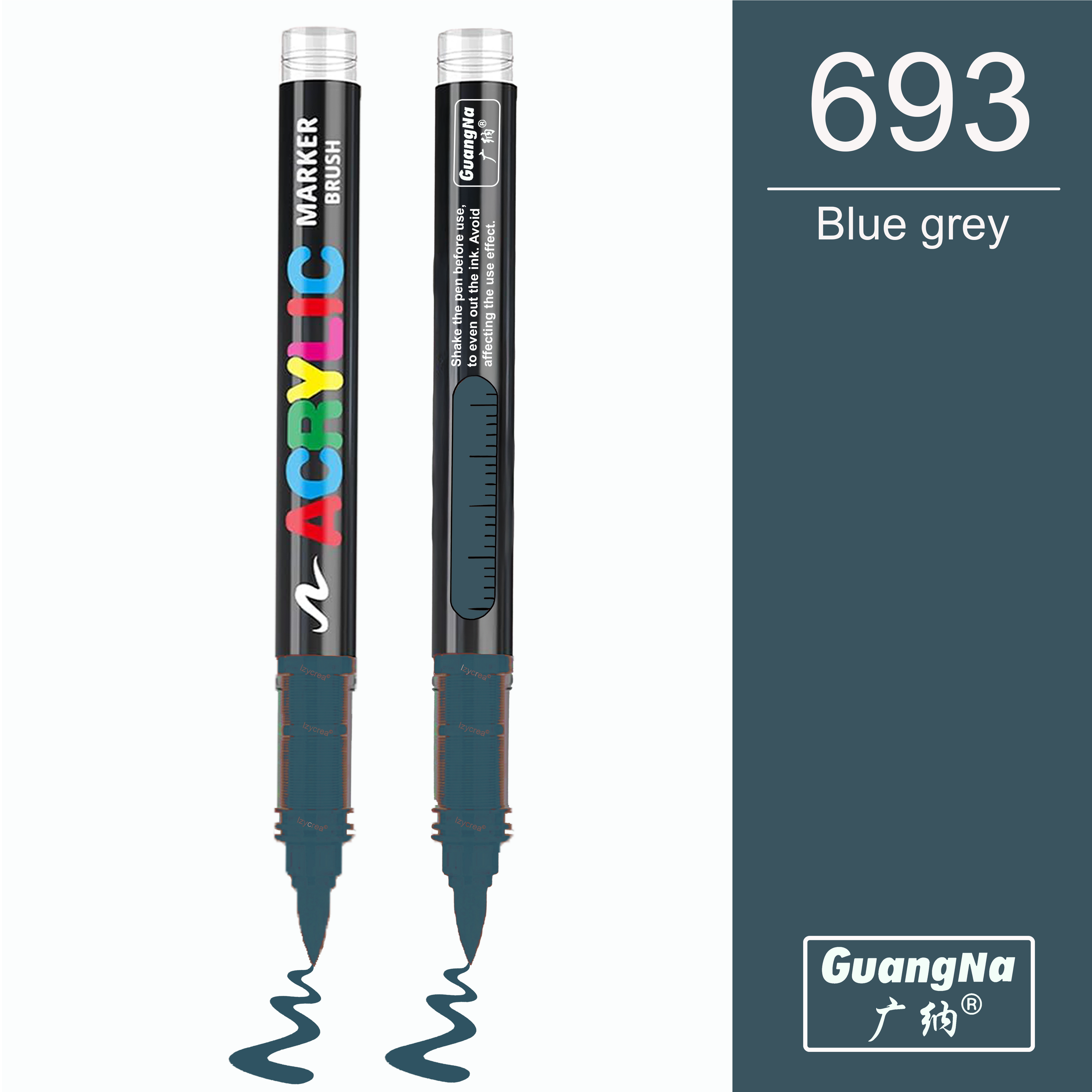 693 - Blue grey - GuangNa