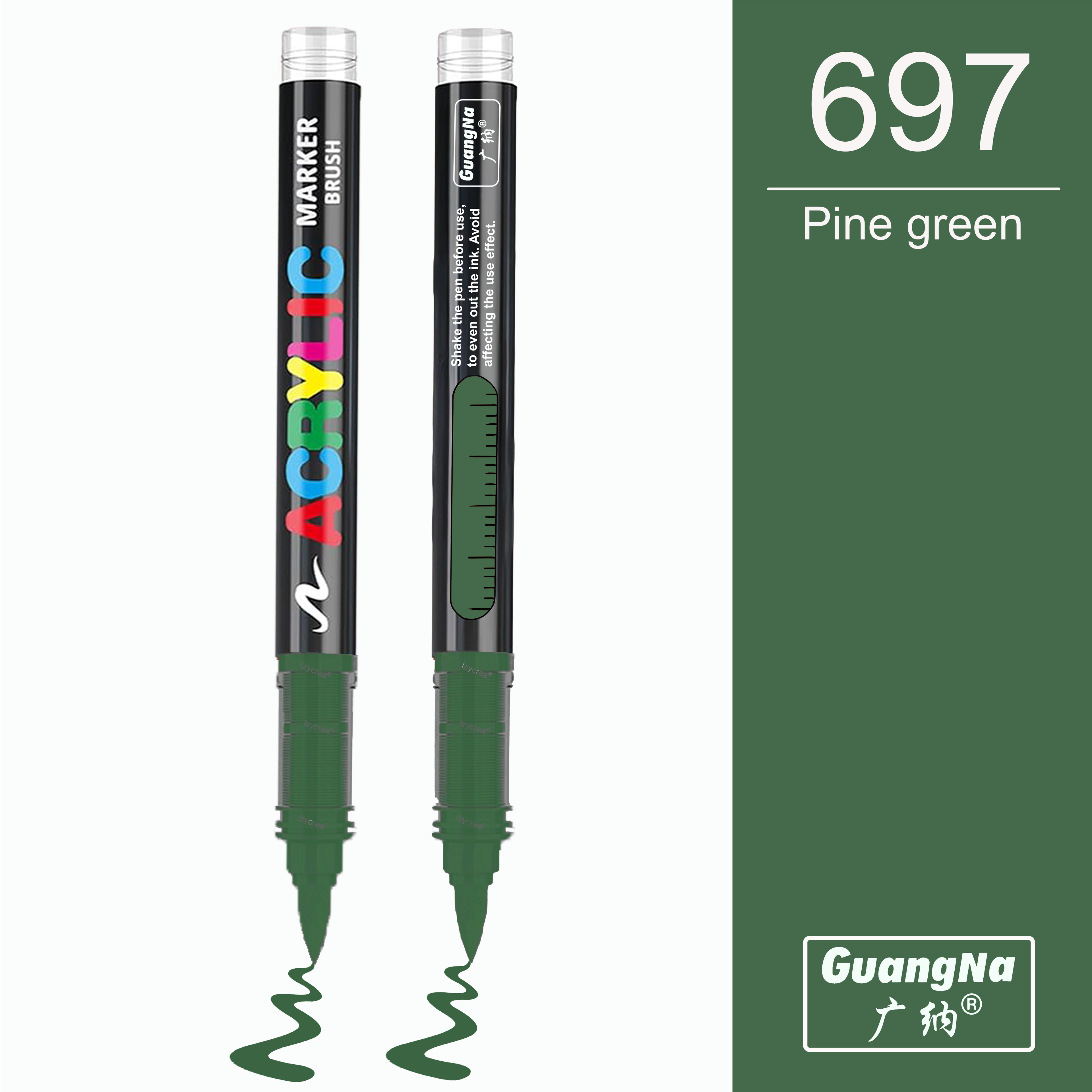 697 - Pine green - GuangNa