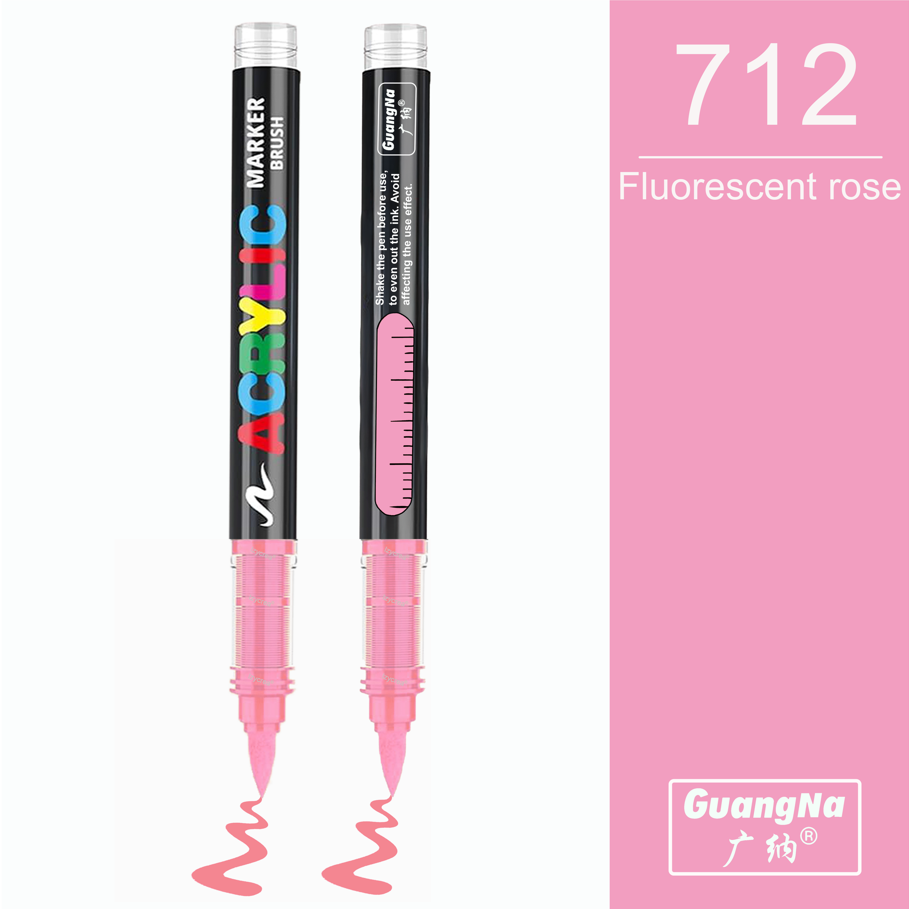 712 - Fluorescent rose - GuangNa