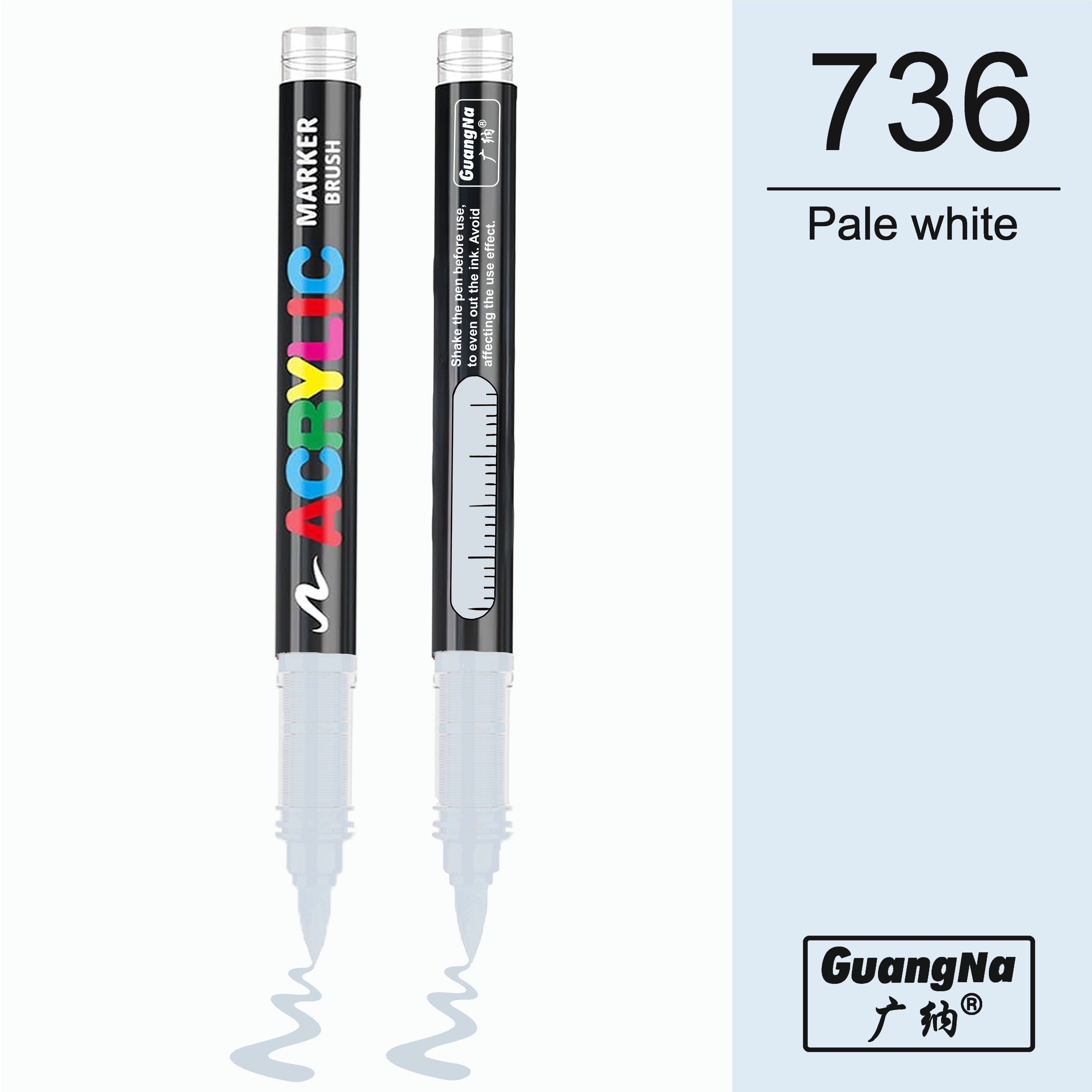 736 - Pale white - GuangNa