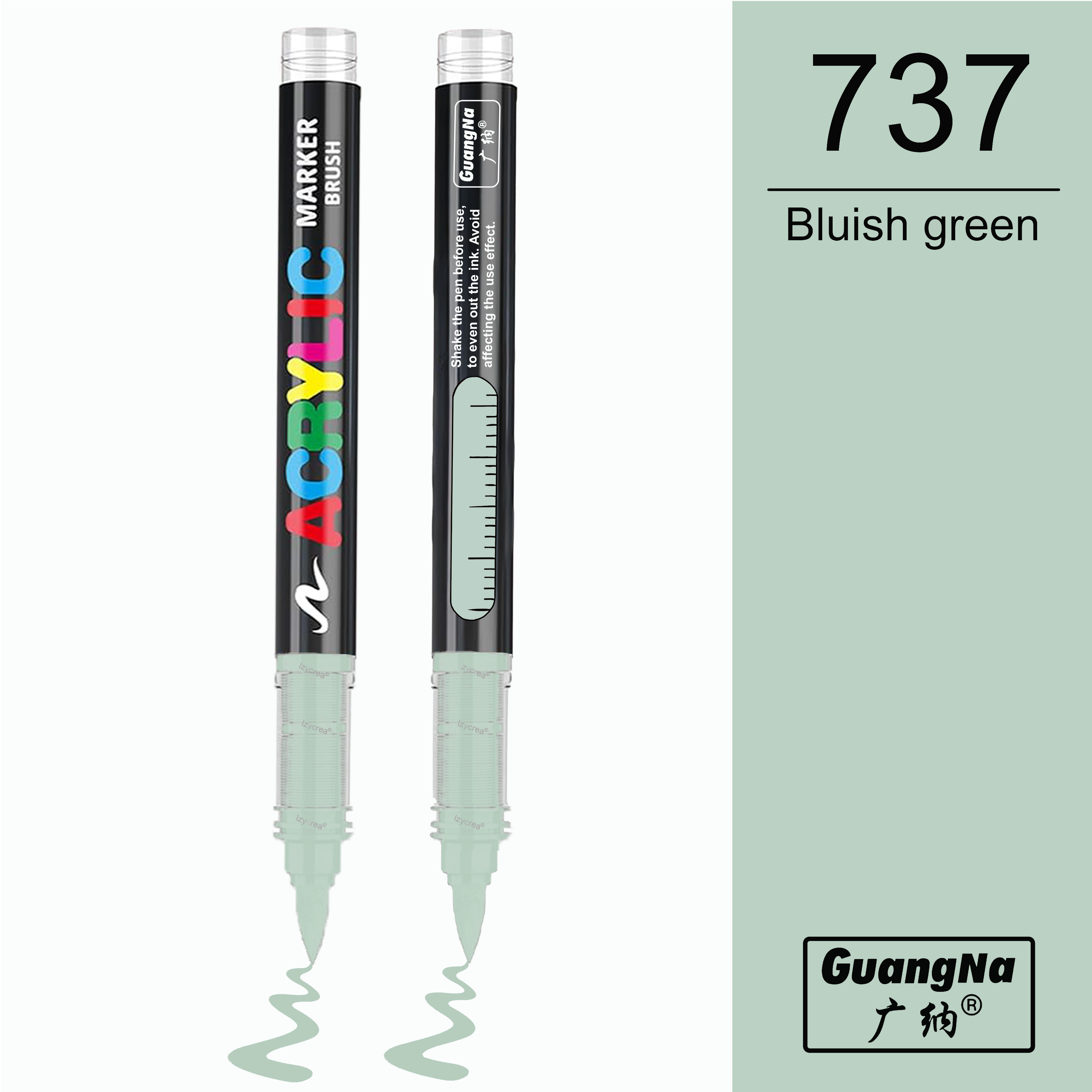 737 - Bluish green - GuangNa