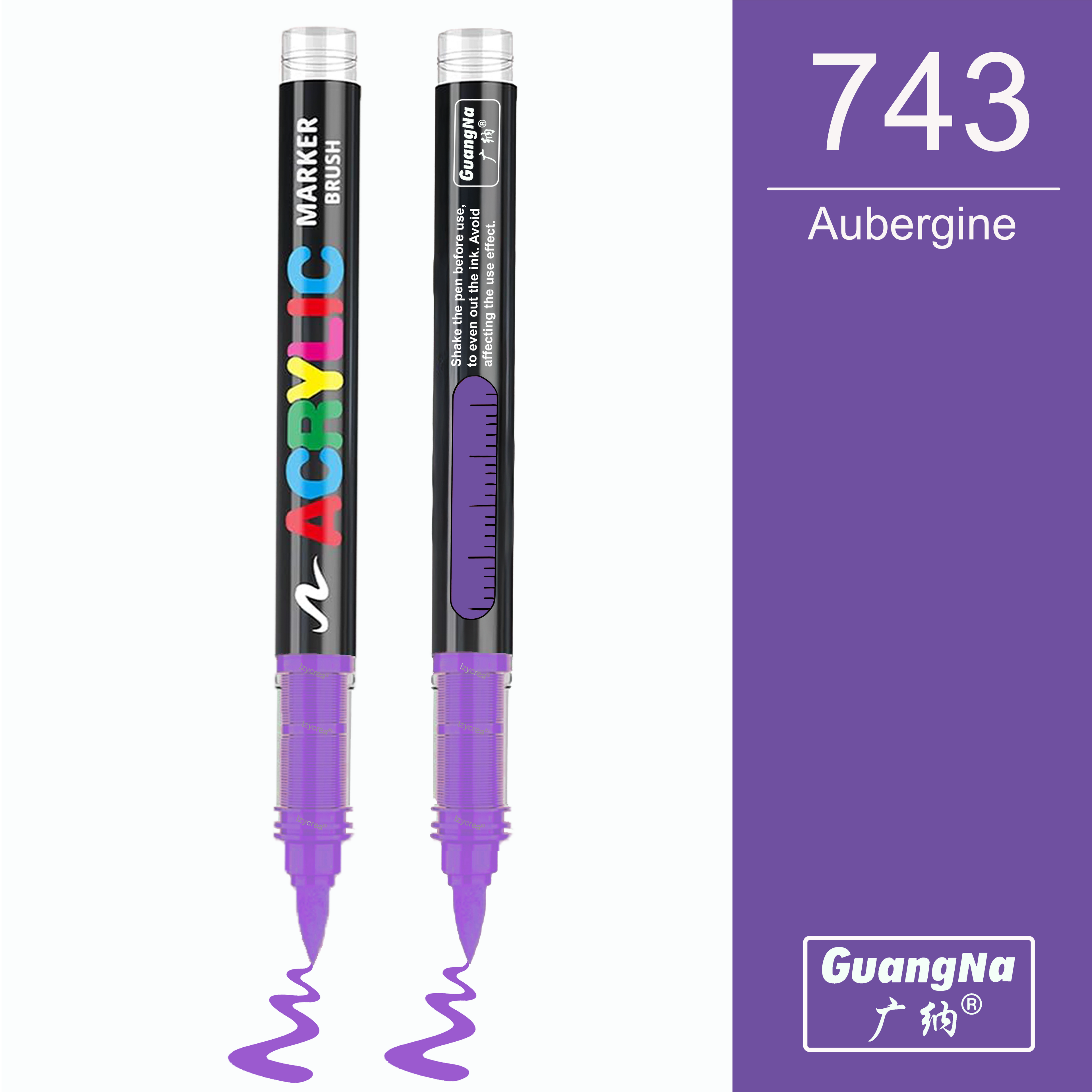 743 - Aubergine - GuangNa