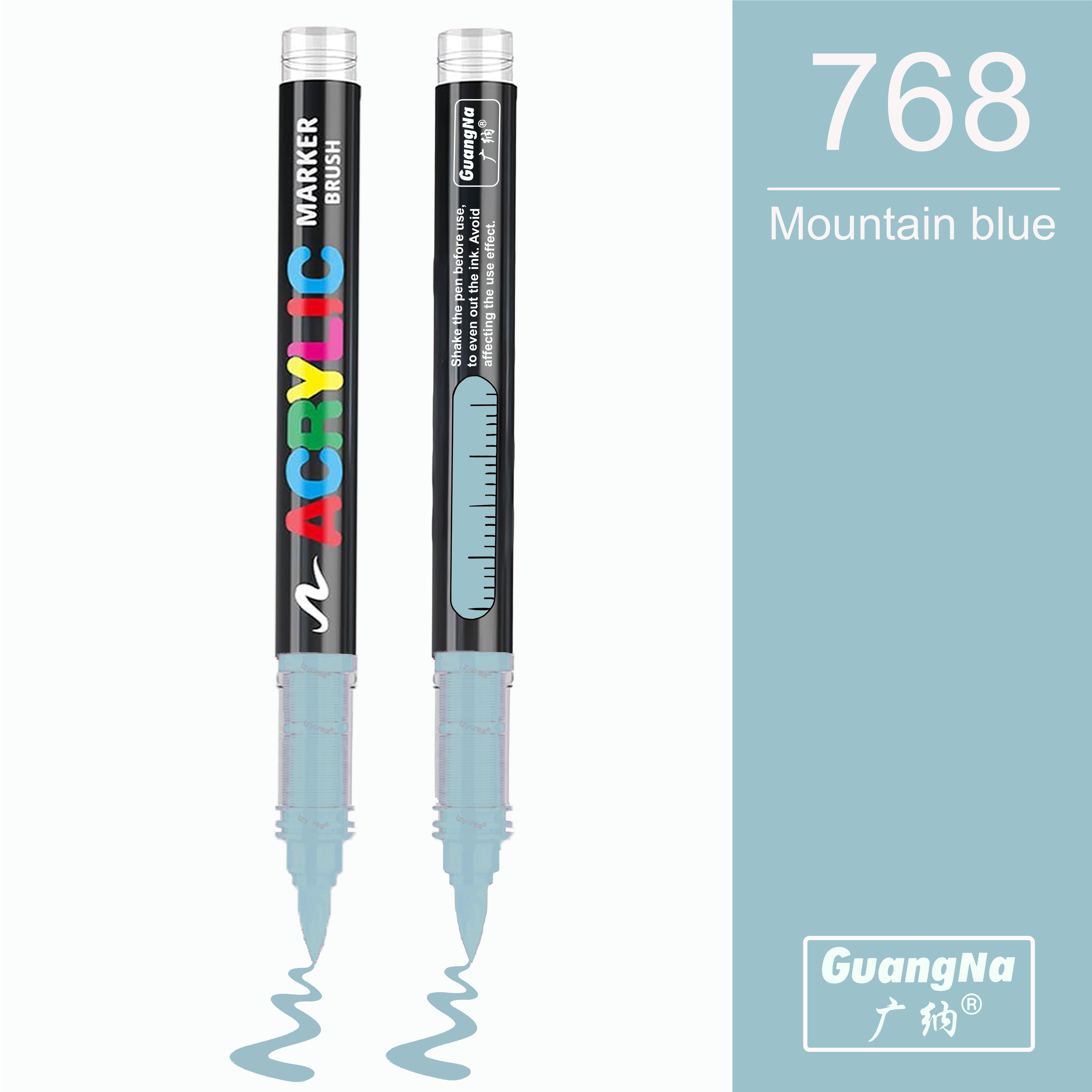 768 - Mountain blue - GuangNa