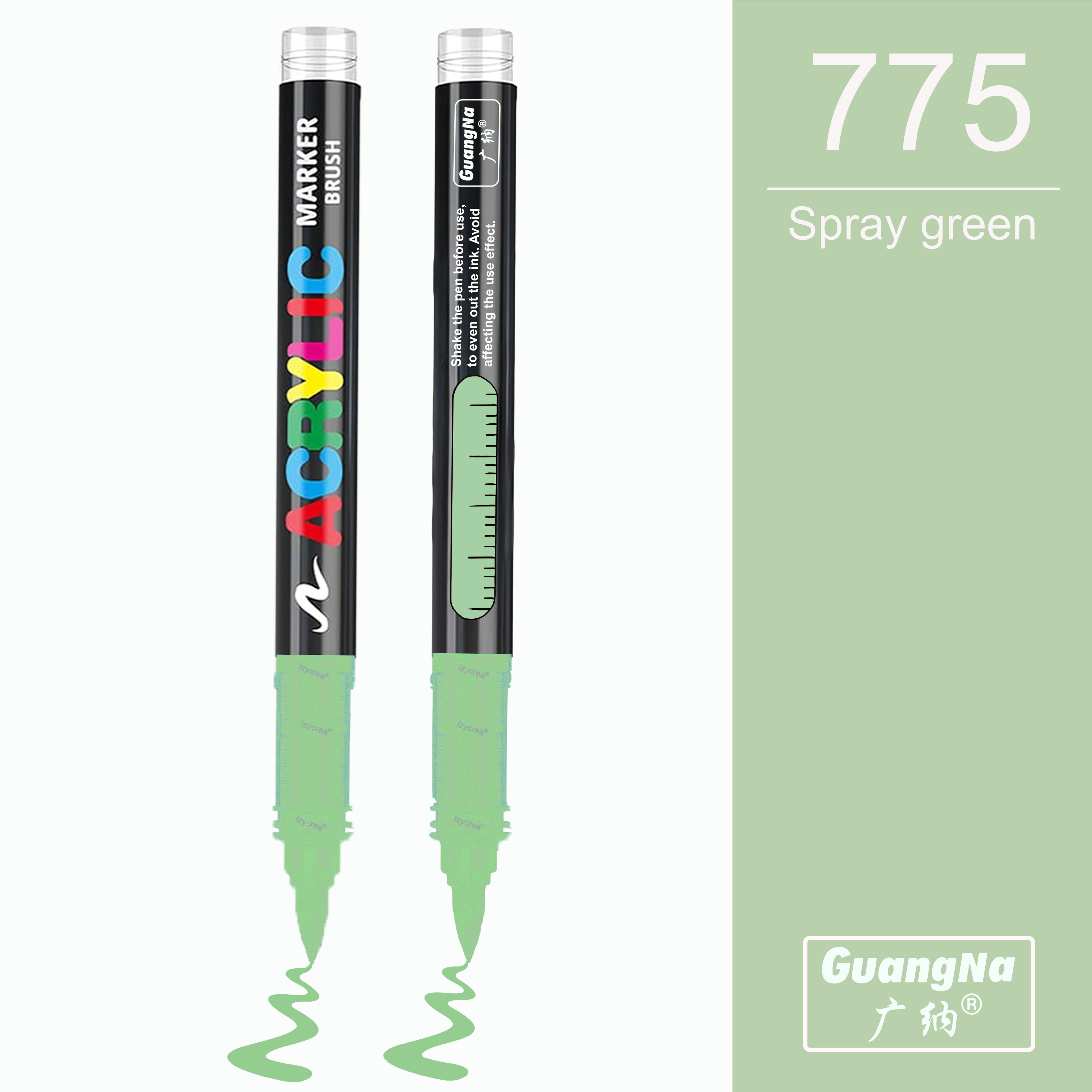 775 - Spray green - GuangNa