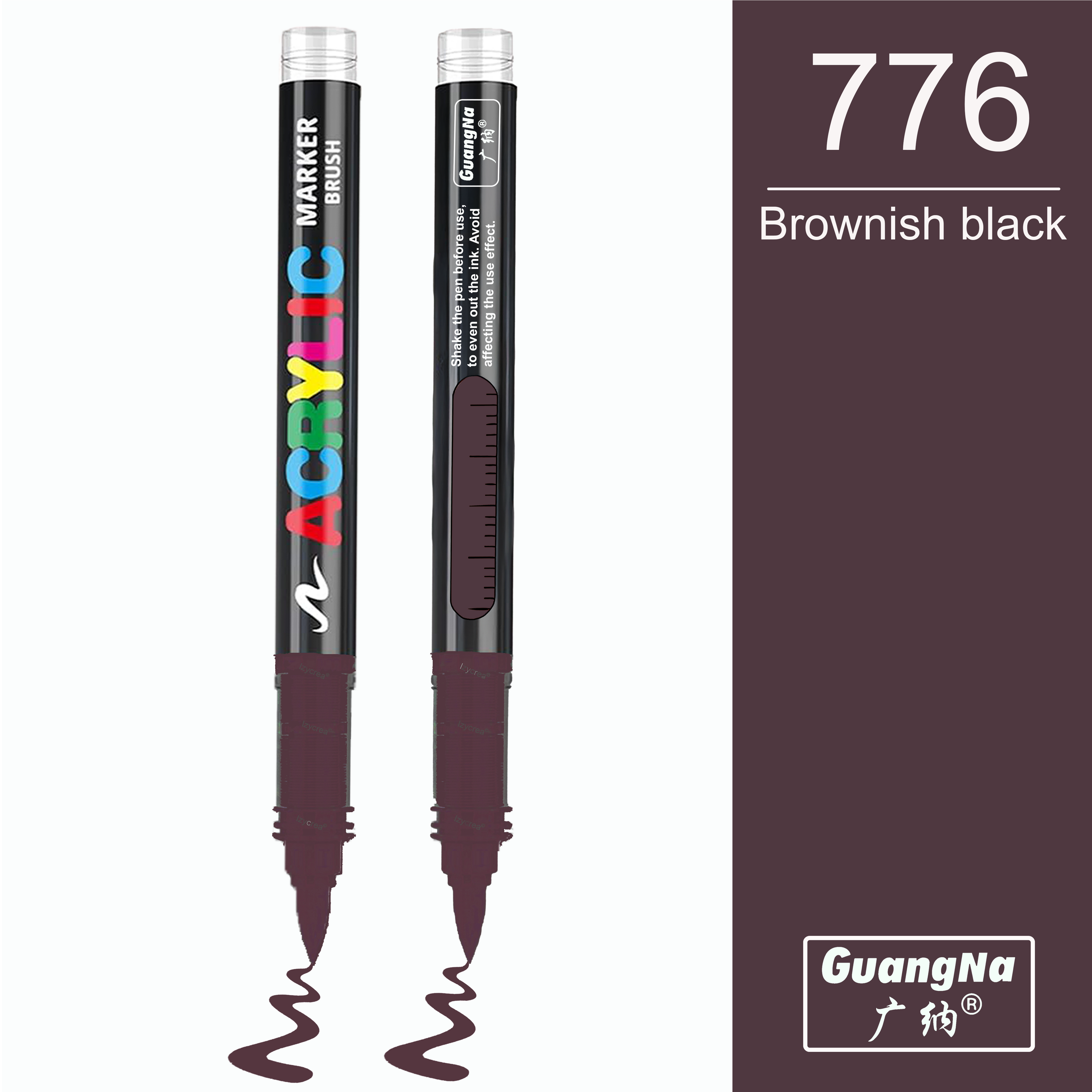 776 - Brownish black - GuangNa