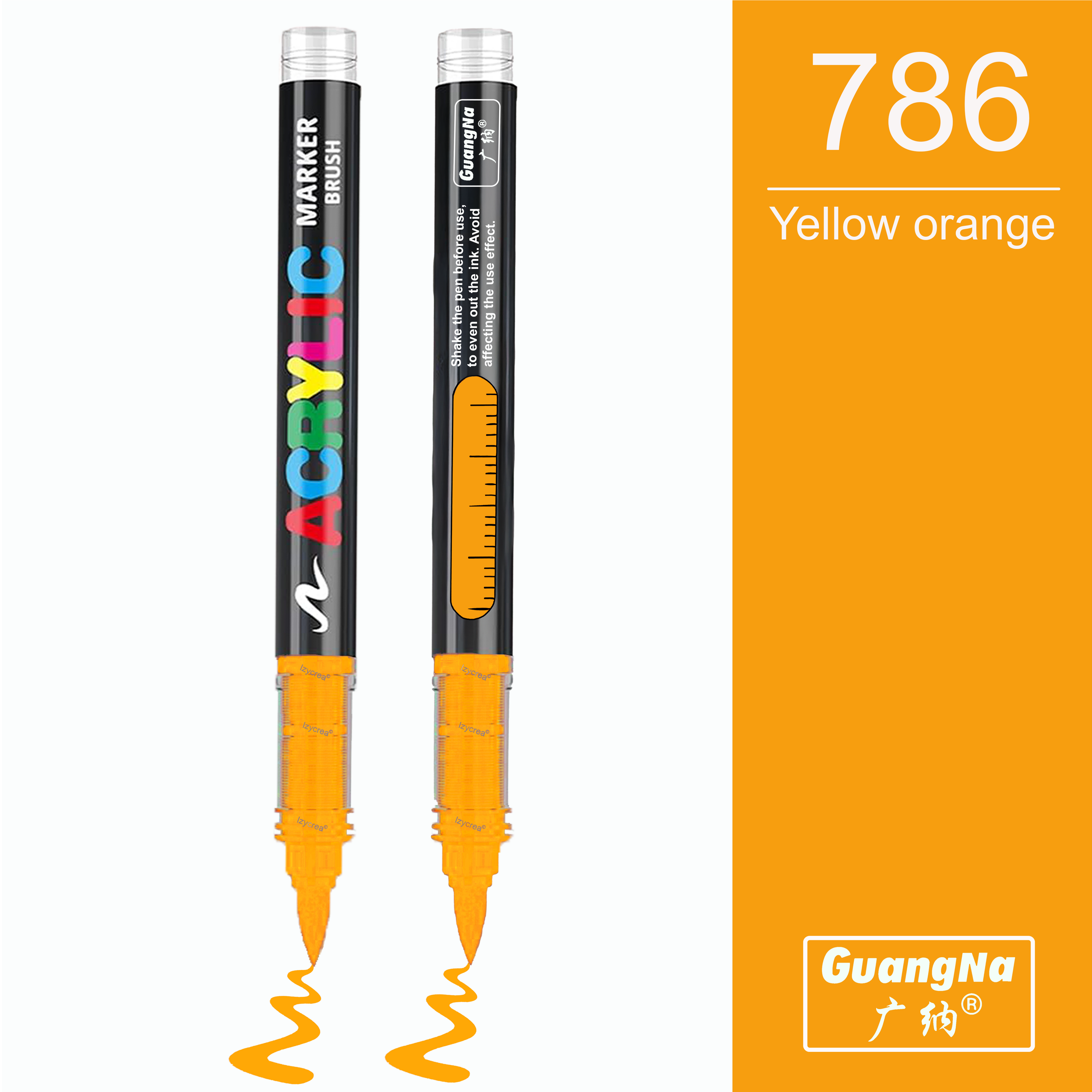 786 - Yellow orange - GuangNa