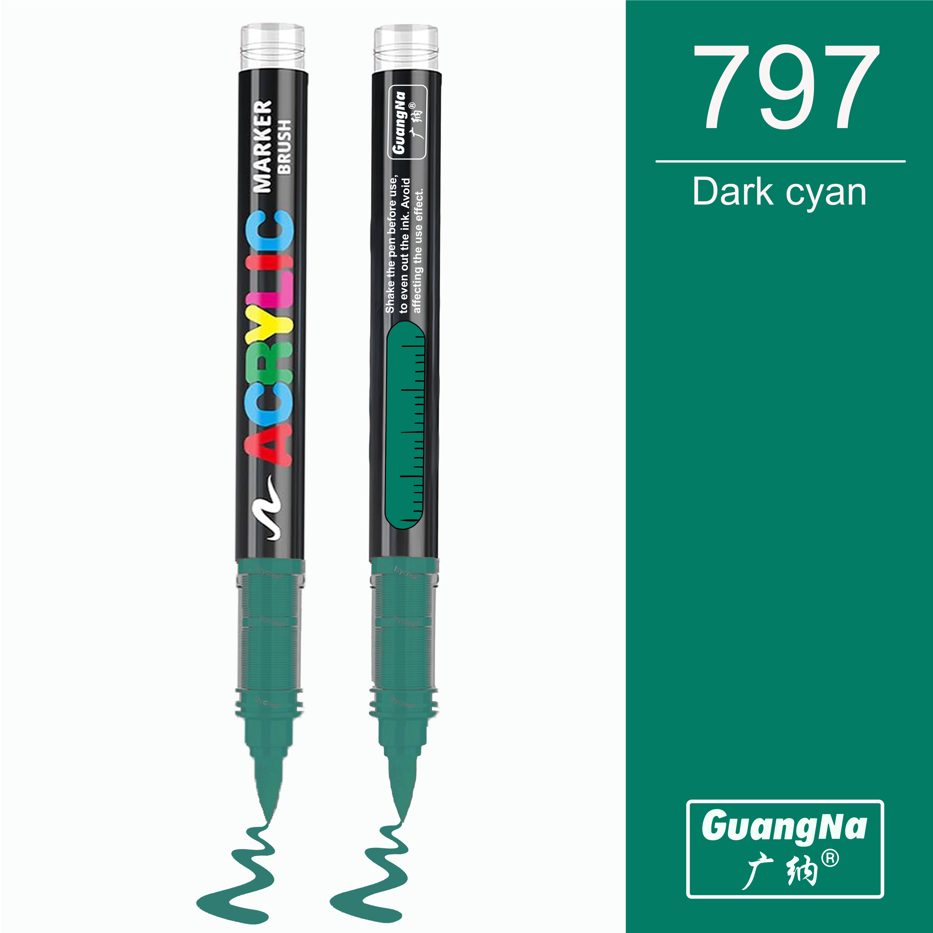 797 - Dark cyan - GuangNa