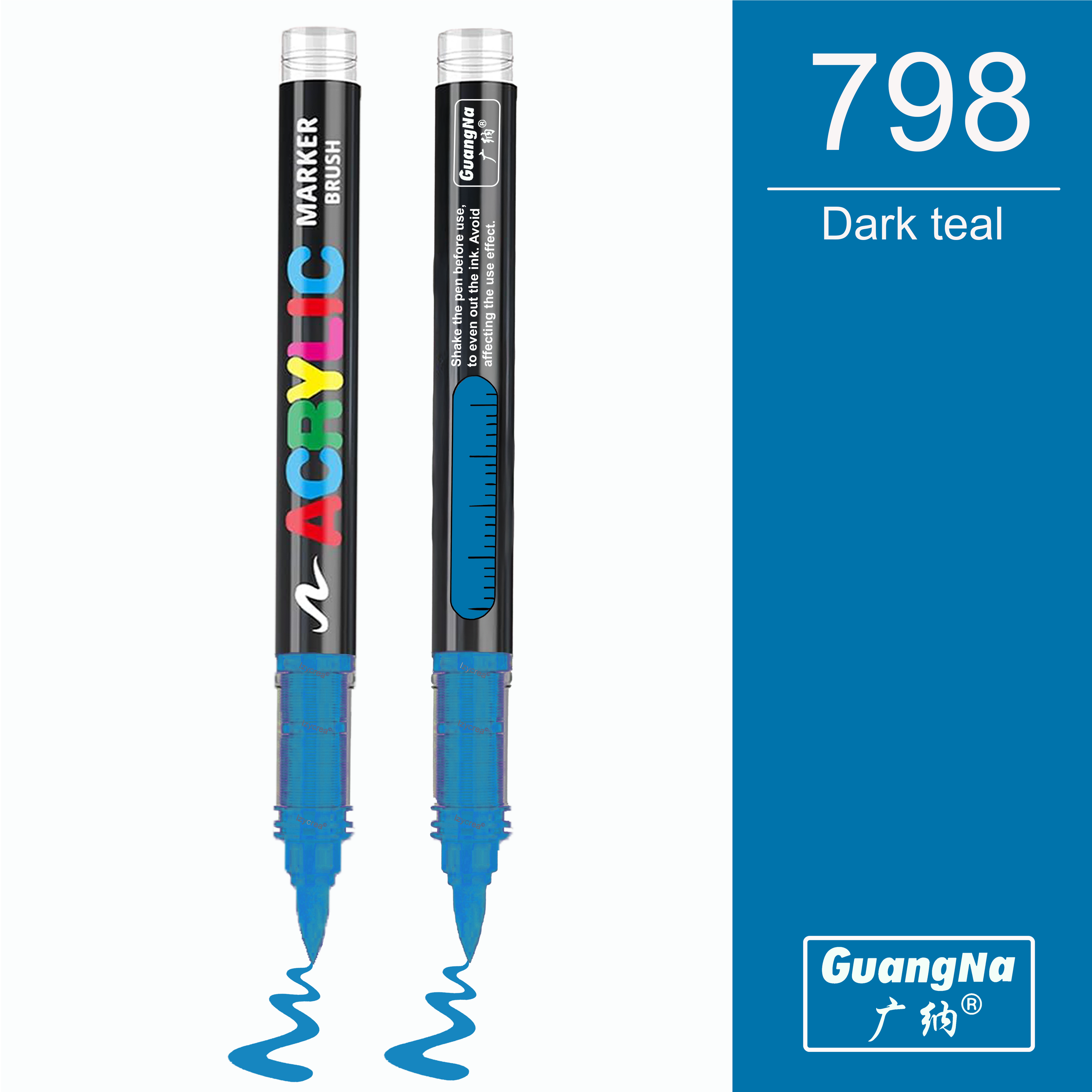 798 - Dark teal - GuangNa