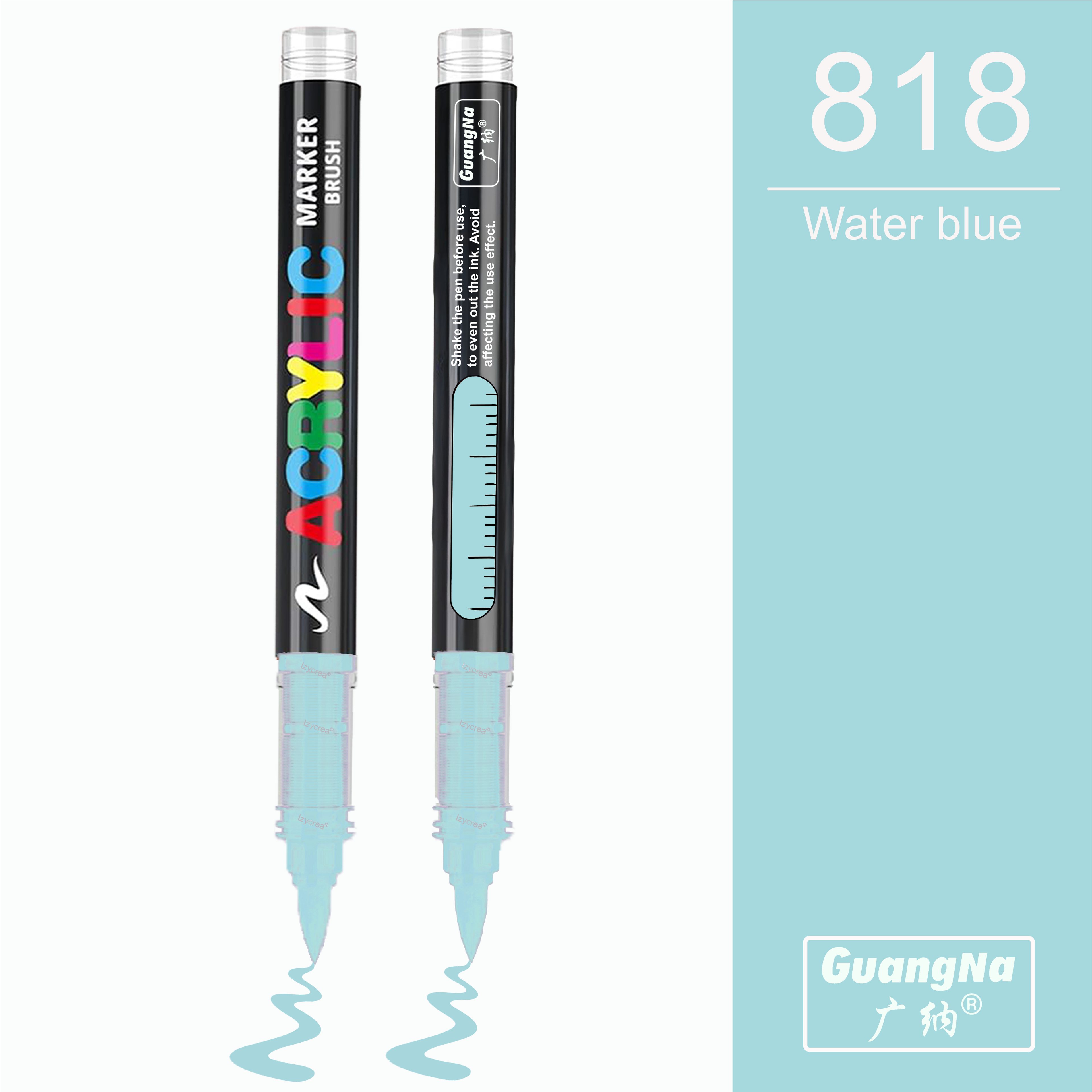 818 - Water blue - GuangNa