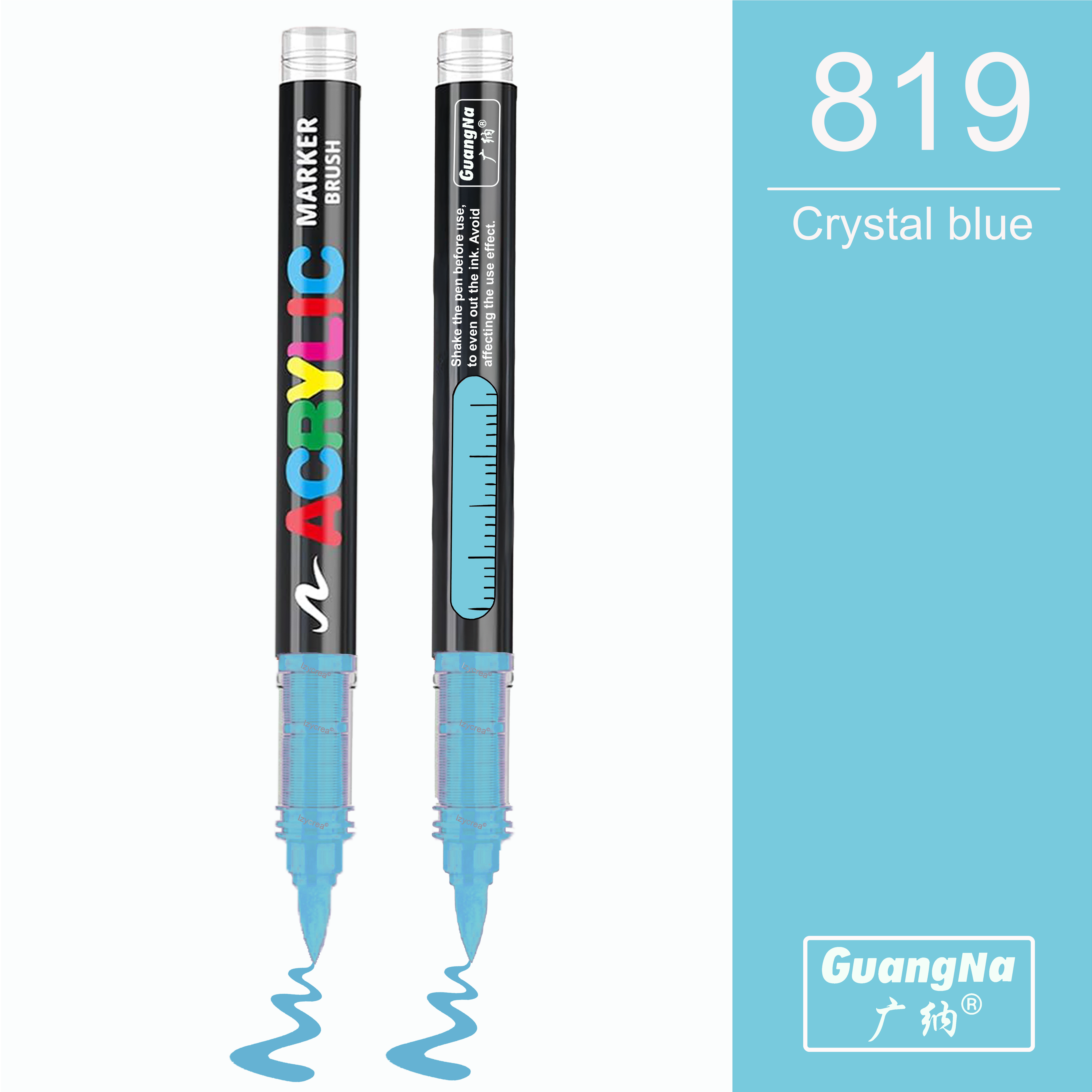 819 - Crystal blue - GuangNa