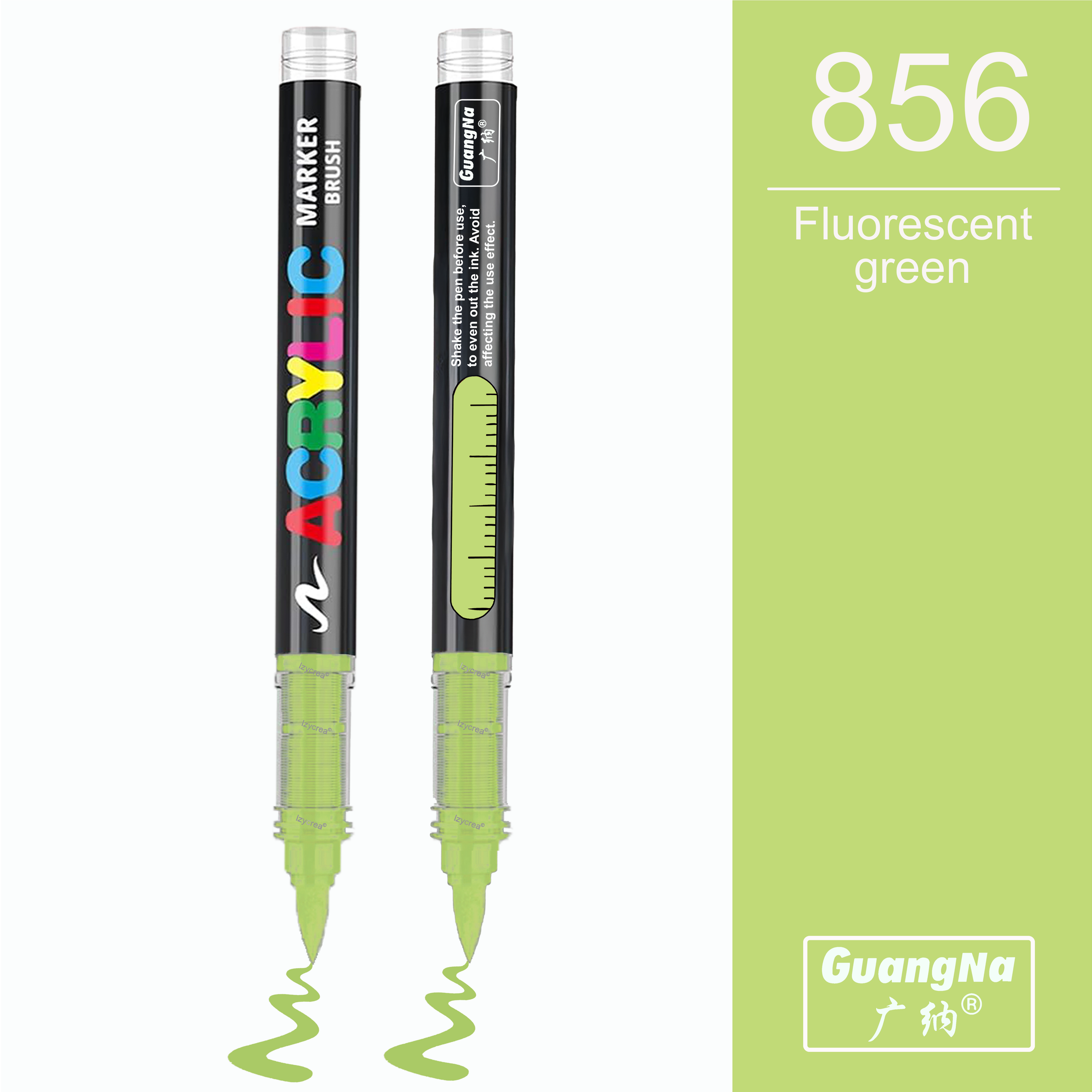 856 - Fluorescent green - GuangNa