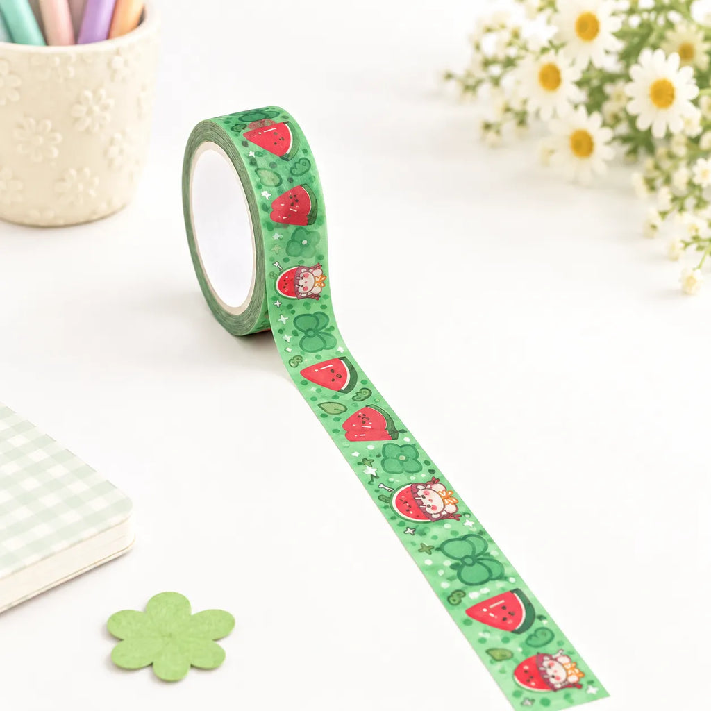 Washi Tape pour Coloriage Mystère - Ruban Adhésif Décoratif Kawaii
