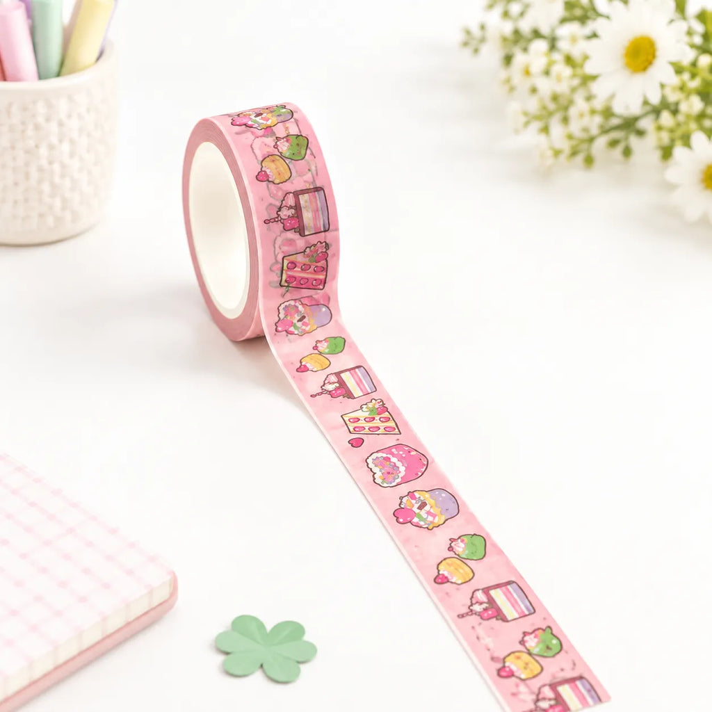 Washi Tape pour Coloriage Mystère - Ruban Adhésif Décoratif Kawaii