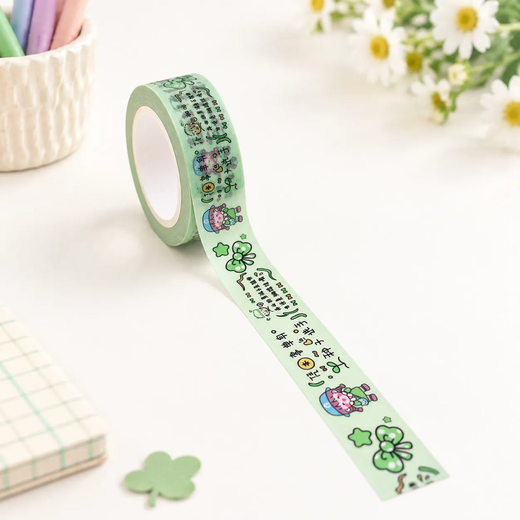 Washi Tape pour Coloriage Mystère - Ruban Adhésif Décoratif Kawaii