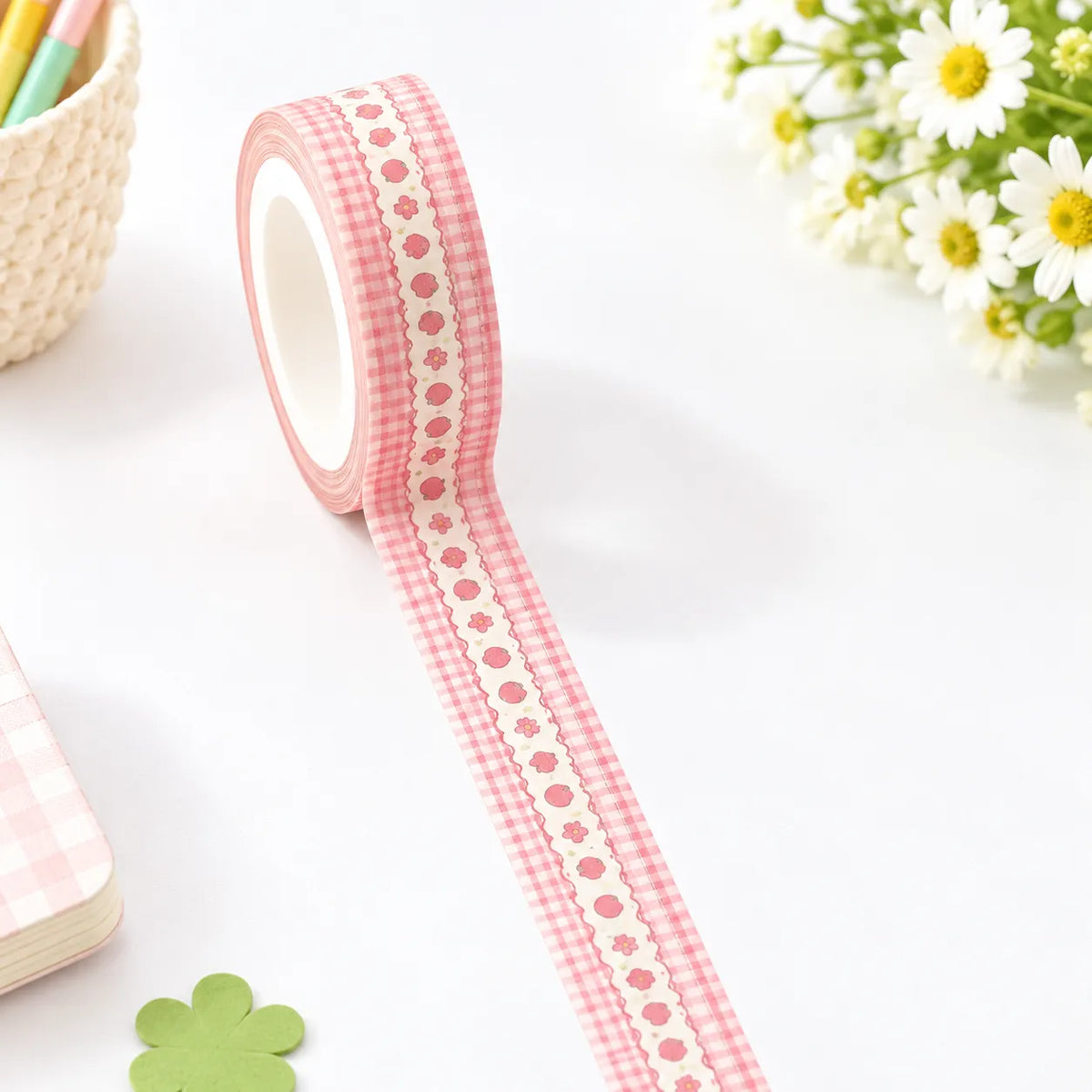 Washi Tape pour Coloriage Mystère - Ruban Adhésif Décoratif Kawaii