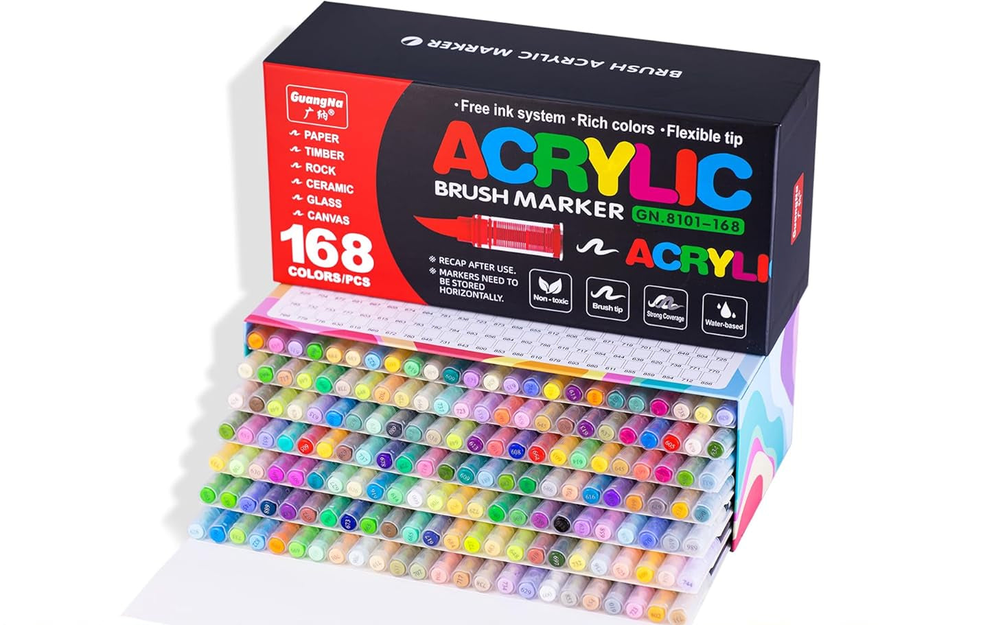 La box 168 feutres – GuangNa