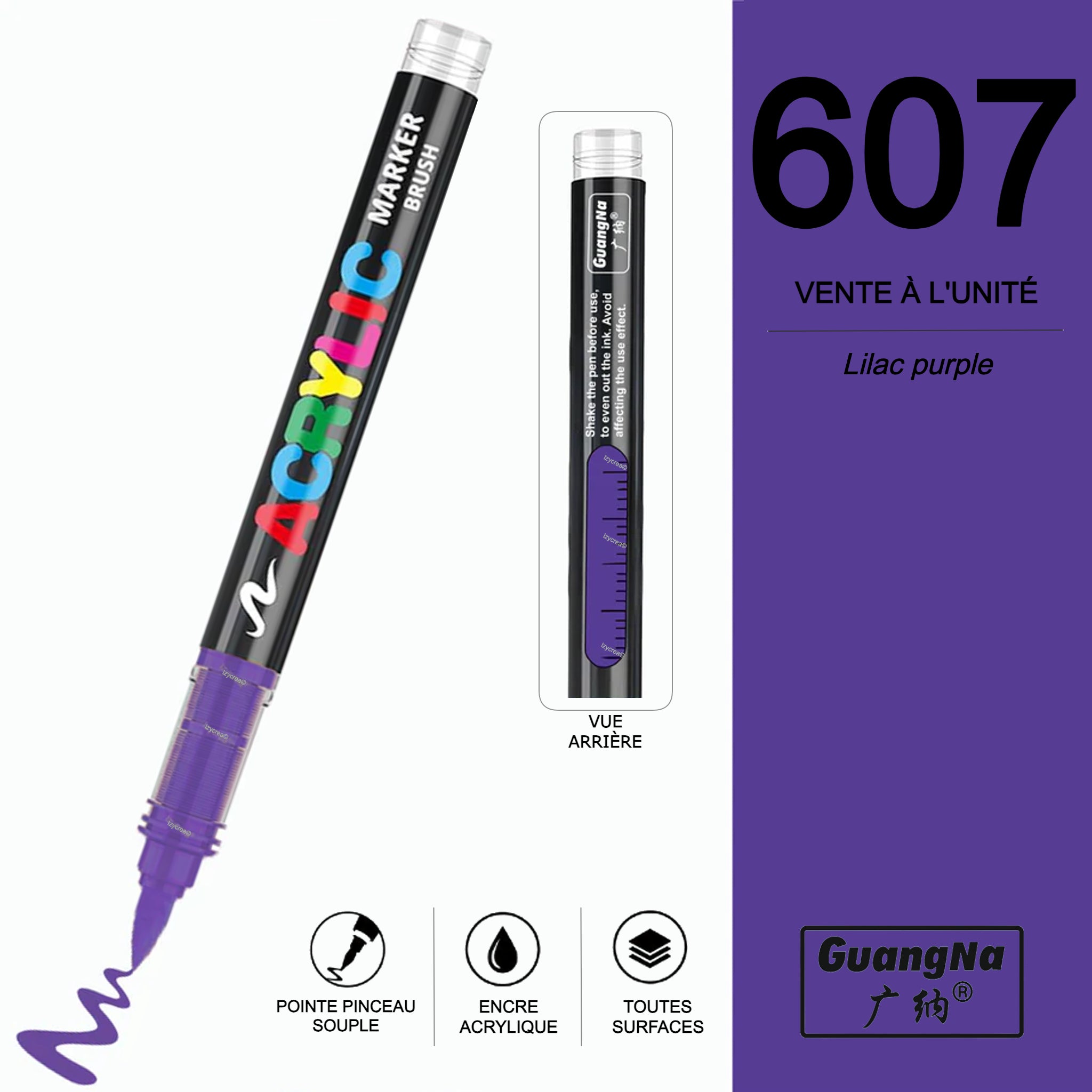 GuangNa 607 à l'unité