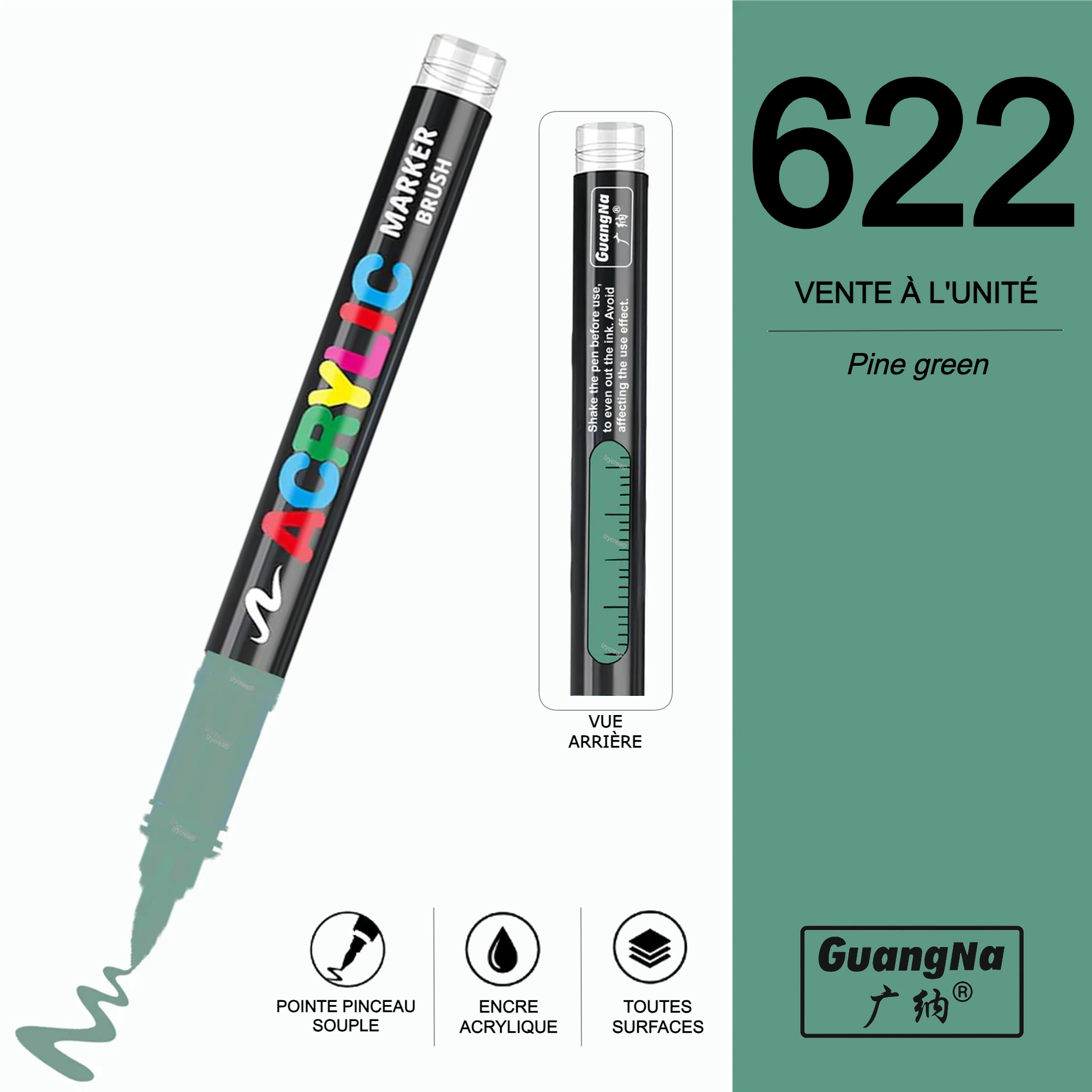 GuangNa 622 à l'unité