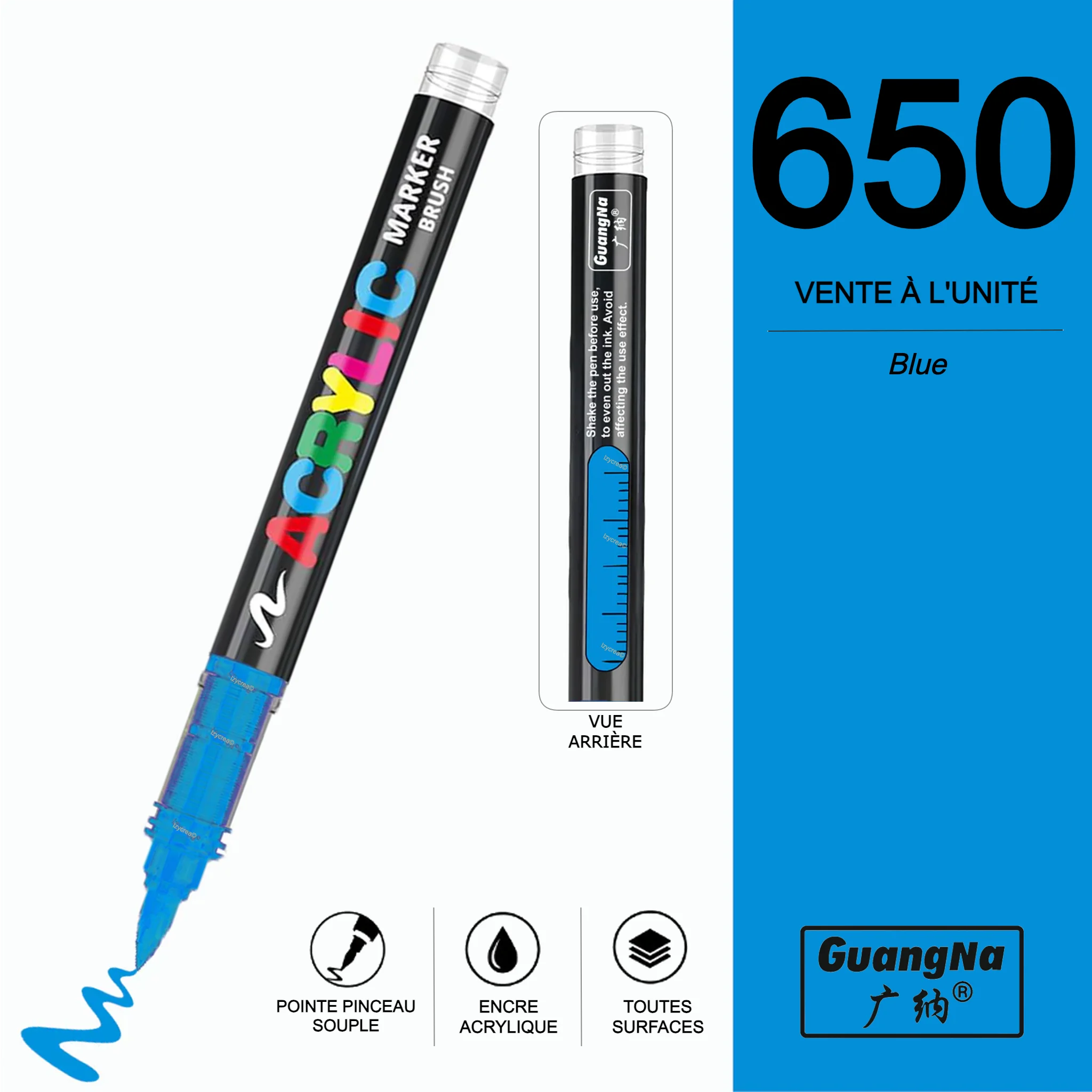 GuangNa 650 - Feutre Acrylique à l'unité