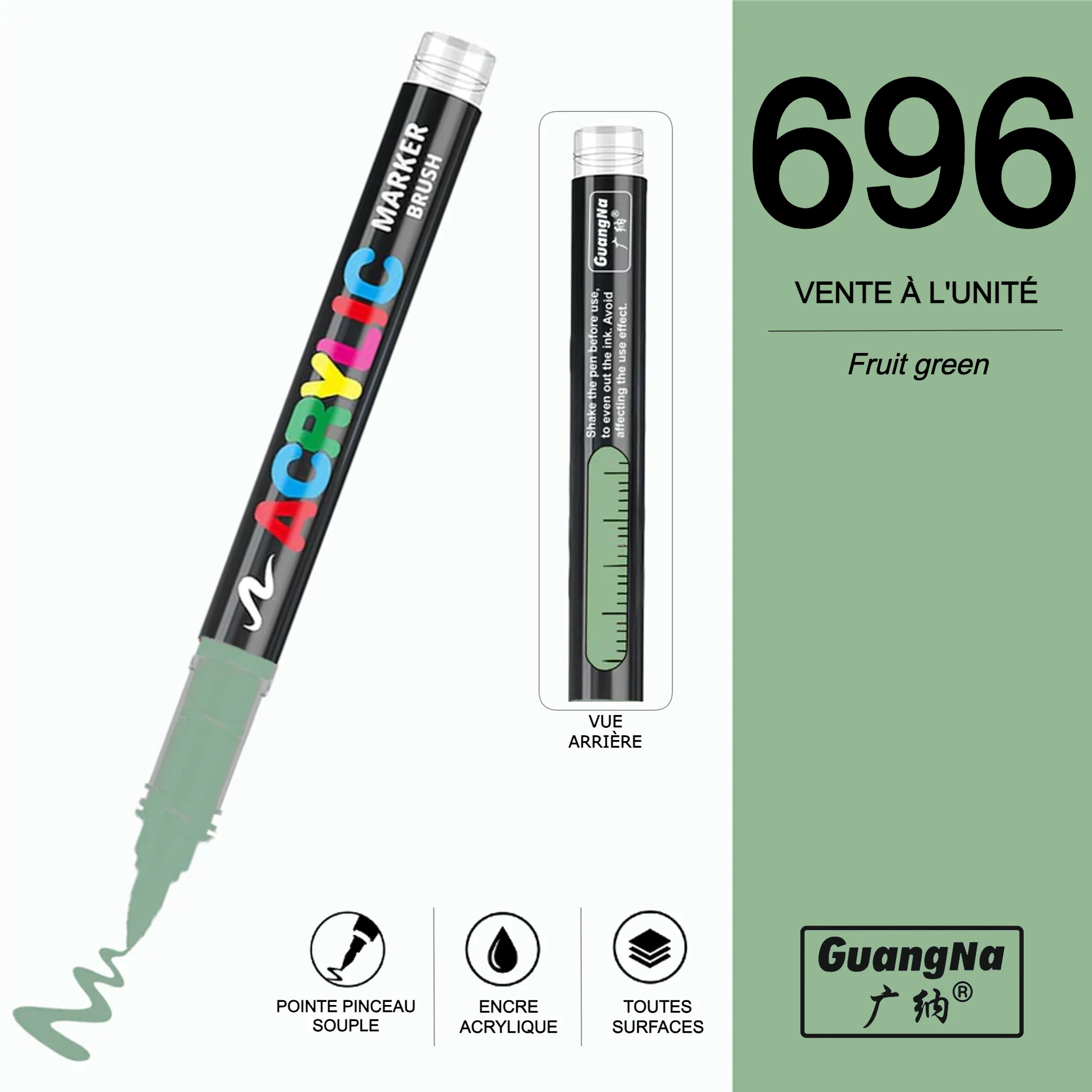 GuangNa 696 - Feutre Acrylique à l'unité