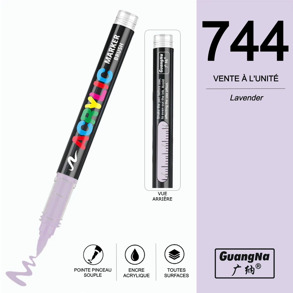 GuangNa 744 à l'unité