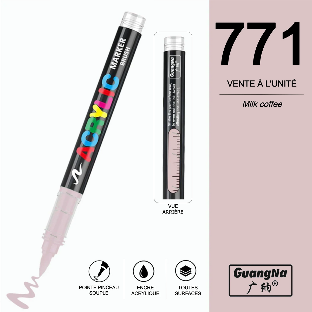 GuangNa 771 à l'unité