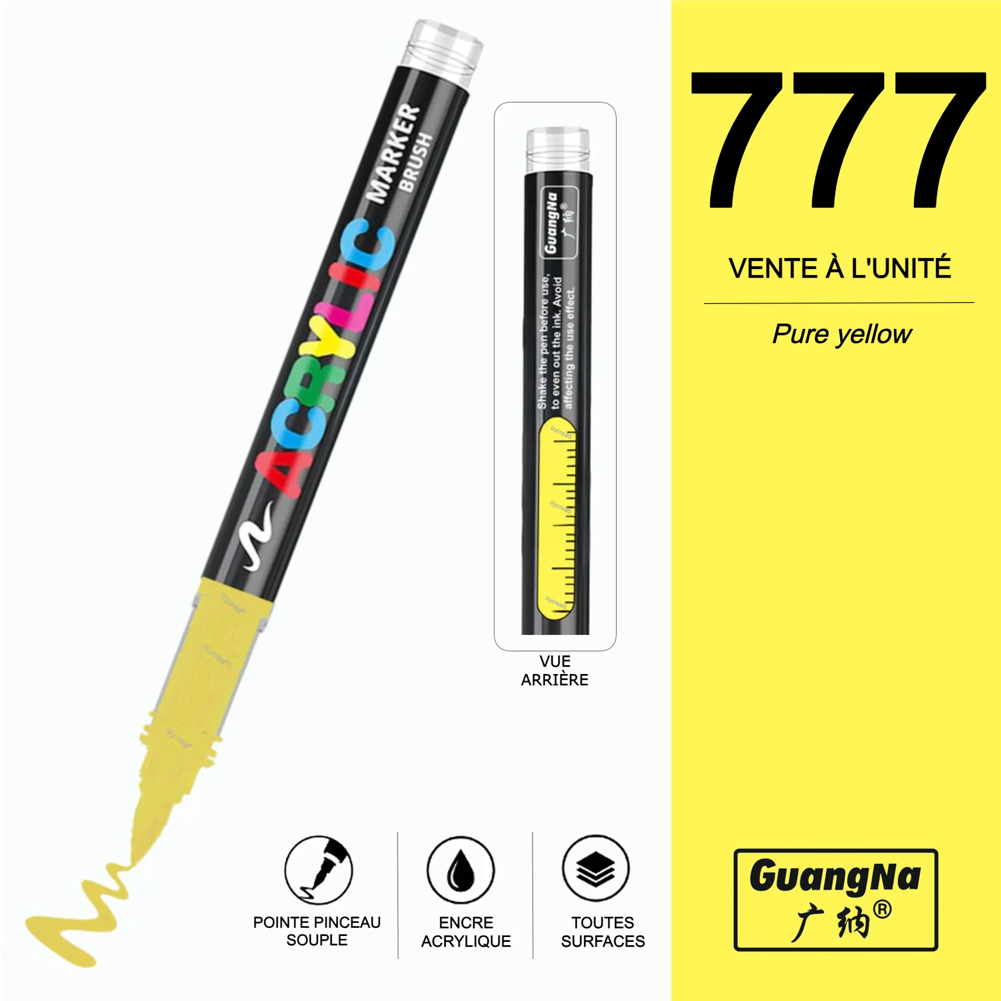GuangNa 777 à l'unité
