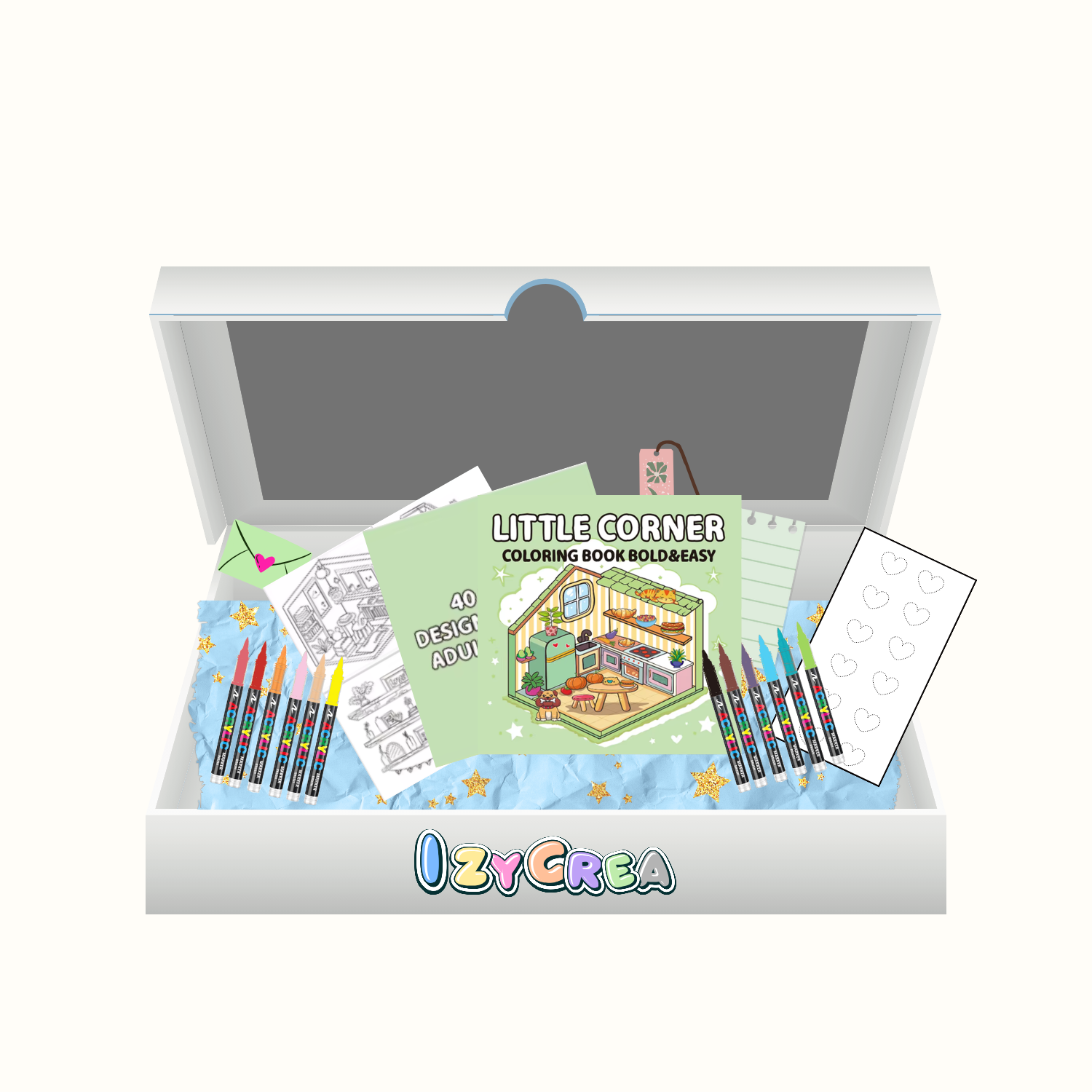 Little Corner – Kit de coloriage creatif Izycrea